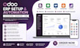 setup odoo accounting inventory CRM erp modules automate workflows bookkeeping