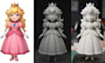 convert 2d to 3d printable toy model 2d to 3d toy for 3d printing