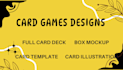 create card game design for your card decks