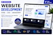 develop a responsive HTML, CSS, javascript website