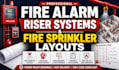 ny, ca, fl, tx, fire alarm riser systems fire sprinkler hydraulic calculations