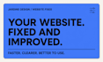 fix and improve your existing business website