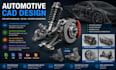 do automotive cad design, car parts modeling, 3d cad, reverse engineering