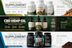 design premium supplement, cbd, and hemp oil label and packaging