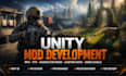 create unity rpg, fps mods, character mod, custom maps, and game levels