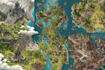 design vector maps, event maps, fantasy festival maps