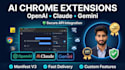 build a secure ai chrome extension with openai, claude or gemini