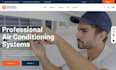build squarespace hvac website heating cooling air conditioning services