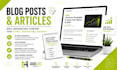 write SEO optimized blog posts and articles