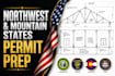 draft structural blueprints for washington, oregon, colorado, utah