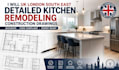 design detailed kitchen remodeling construction drawings