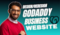 develop godaddy website redesign godaddy website design develop godaddy