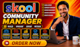 skool online community promotion course creation migration course setup manager