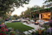 design backyard front yard garden pool patio deck terrace 3d landscape rendering