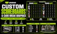design custom whatnot scoreboards and card break graphics