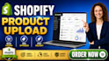 do shopify product listing and e commerce data entry virtual assistant