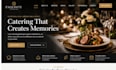 design wix catering website catering services event catering website