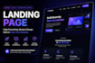 build a modern ai powered landing page