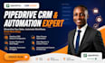 do pipedrive CRM setup, pipedrive automation, sales pipeline expert