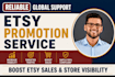do etsy promotion campaign to boost etsy sales