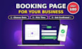 create a professional booking page for your business
