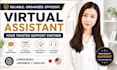 be your administrative virtual assistant