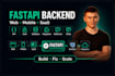 build a complete backend for your web or mobile app