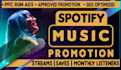 do professional spotify promotion with targeted ads