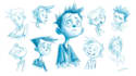 sketch your cartoon character
