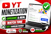 optimize your youtube channel for monetization