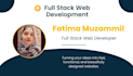 develop a responsive full stack website