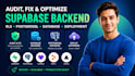 audit fix supabae backend rls postgresql database lovable replit vercel deploy