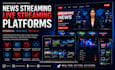 develop news streaming platform, live streaming platform