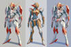 do mecha robot gundam illustrations