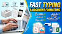 professionally type format and edit ms word documents