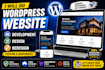 do wordpress website development, design or redesign wordpress custom website