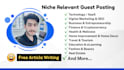 do outreach all niche relevant guest posting on da 50 websites