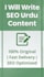 write SEO optimized urdu articles and blog posts