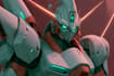 illustration and concept mecha, gundam, and robot