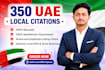 do manually build 350 uae local citations to boost local SEO