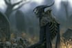 create dark fantasy horror character artwork