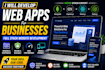 develop web apps for businesses, full stack website development