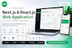 build a scalable react, nextjs, ai saas web application