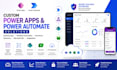 develop custom power apps and automate business processes with power automate