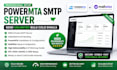 do powermta smtp server to send unlimited bulk cold emails with mailwizz