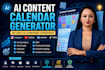build a viral content strategy and content calendar