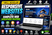 develop responsive websites with complete web development solutions