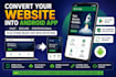 convert your website into an android app