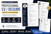 create a professional ats resume and CV that gets interviews