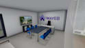 design modern office interiors with realistic 3d renders